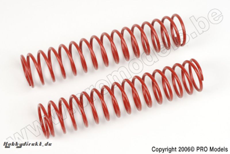 Protech RC - Shock Spring Rear 1.8mm Red Yada Trr 2Pcs T33.043