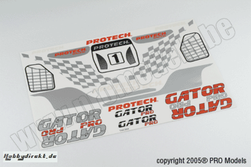 DECALS GATOR PRO 1/5 T44.004