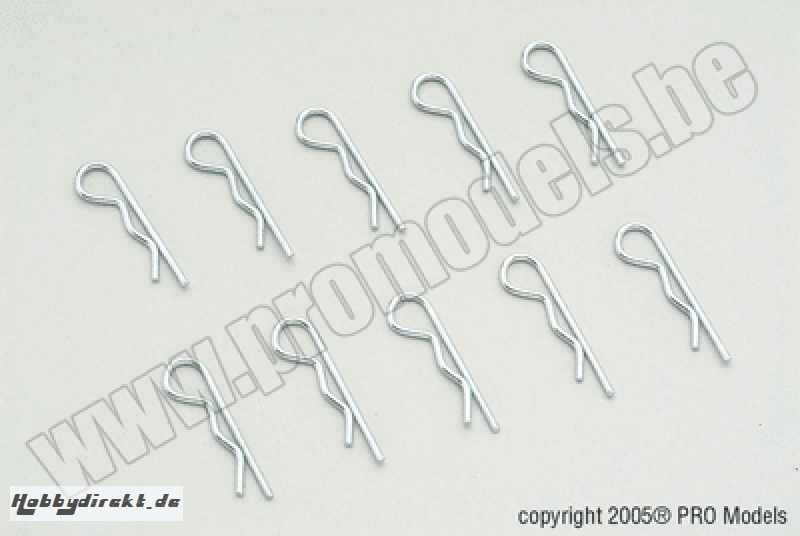 BODY CLIPS 10 PCS T44.6013