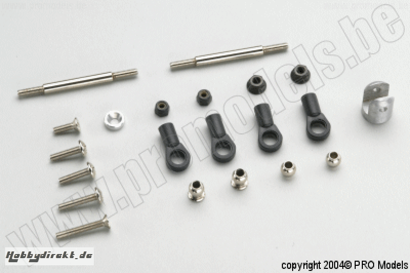 ALU HOLDER + TIE ROD SET T54.207