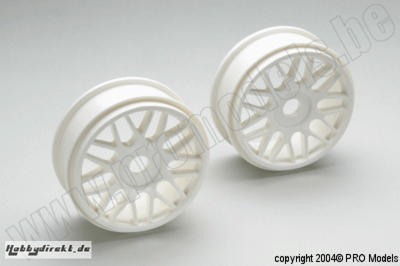 Protech RC - Rims Bbs 1/8 White T54.282