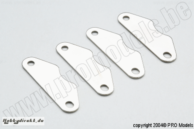 Protech RC - Brake Pad, Metal 4Pcs T55.006