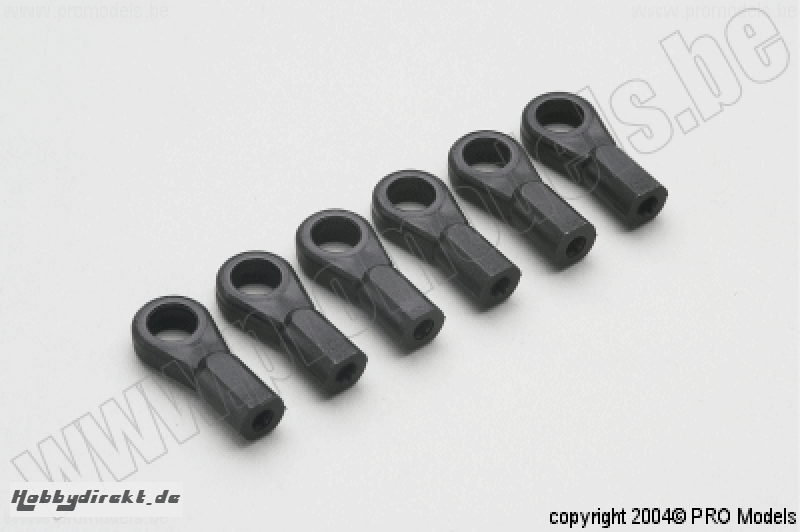 6MM BALL END PLASTIC 6PCS T57.002