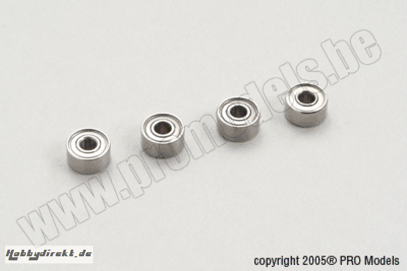 BALL BEARING 4X8X3 4PCS T60.071