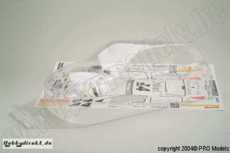 BODY + DECAL RENAULT CLIO 1/6 T70.051