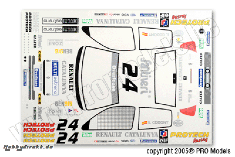 DEKORB. REN.CLIO CATALUNYA 1/6 T70.071