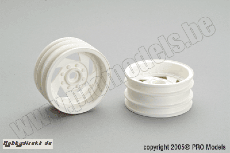 DIR RIMS WHITE 2 WD FRONT W0141.013