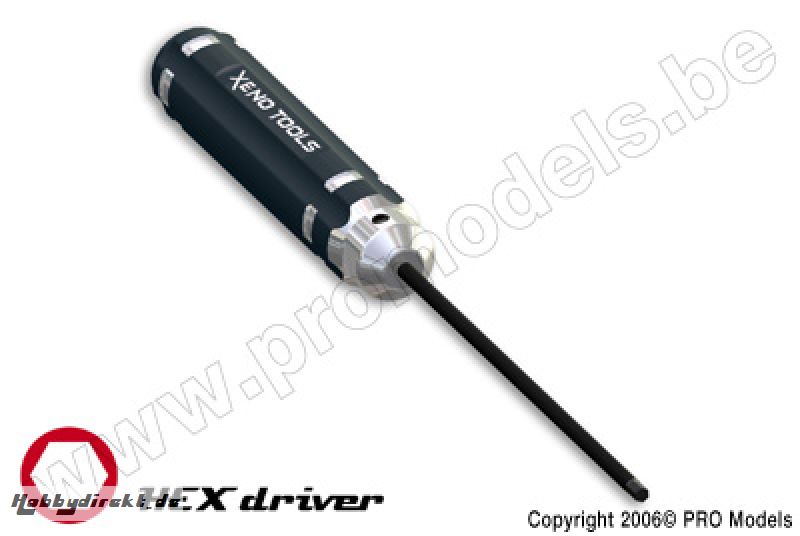 Xenotools - Innensechskant-Schraubendreher 5.0mm - PRO - 1 St XT-01150