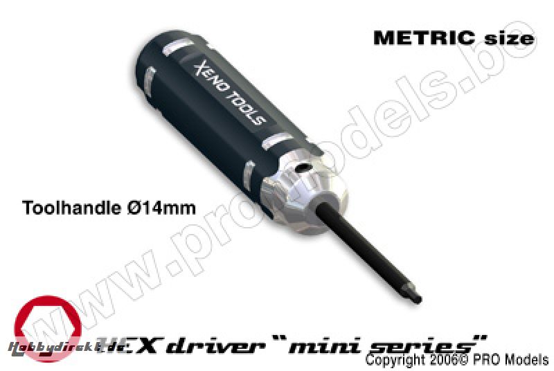 Xenotools - Innensechskant-Schraubendreher 1.5mm - MINI - 1 St XT-01215