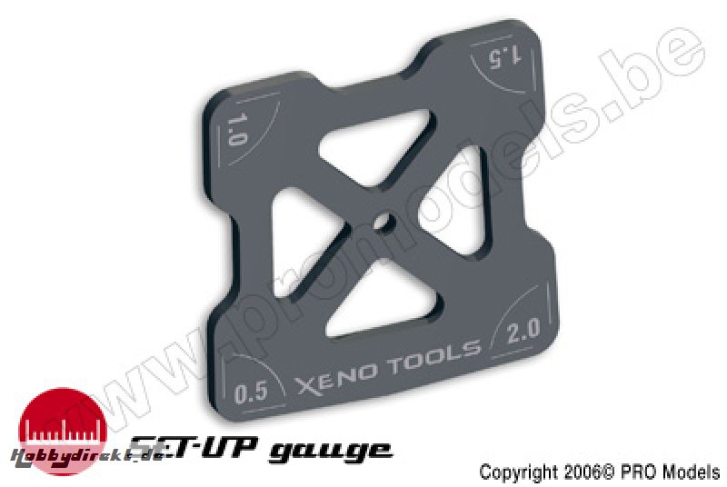 Xenotools - Sturz-Winkelmesser 1/10 - 1 St XT-24110