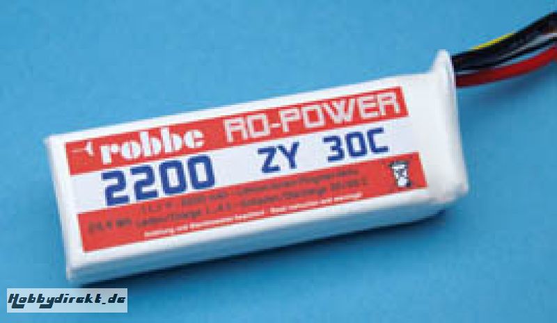 Roxxy-Power ZY 2S 2650mAh 30C Robbe 6803 1-6803