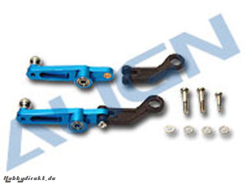 PITCHKOMP.ARMSET ALU BLAU T-R Robbe 1-HS120472