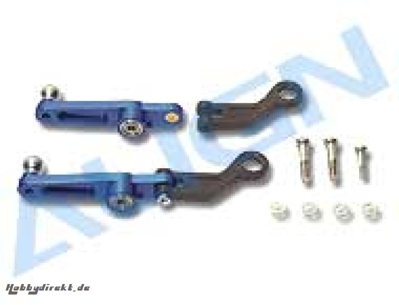 PITCHKOMP.ARMSET ALU BLAU T-R Robbe 1-HS120484