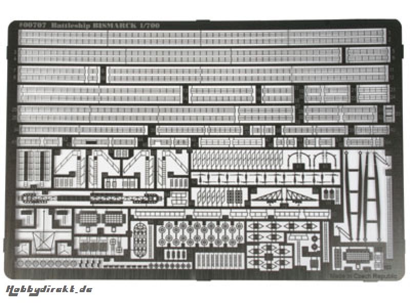 Fotoätzteile für 05098(Bismar Revell 00707