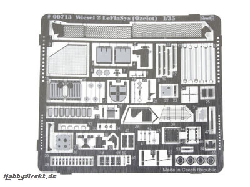 Fotoätzteile für 03089 (Wiese Revell 00713