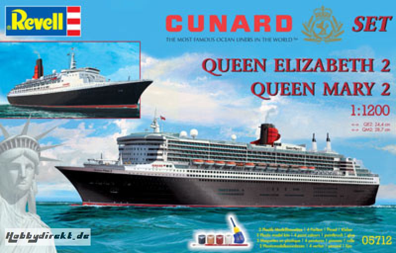 Geschenkset Cunard Line Revell 05712