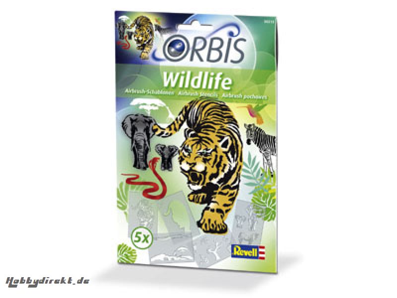 Schablonen-Set Wildlife Revell 30213