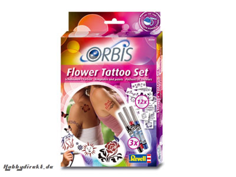 Flower Tattoo Set Revell 30300