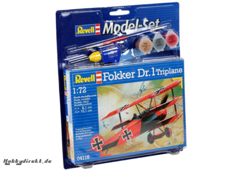 Model Set Fokker DR.1 Triplan Revell 64116