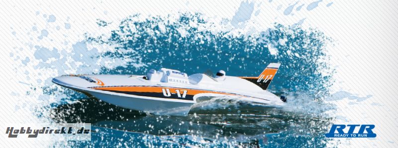 Aquacraft Mini Thunder Hydro Plane RTR Revell RC Pro AQUB16A1