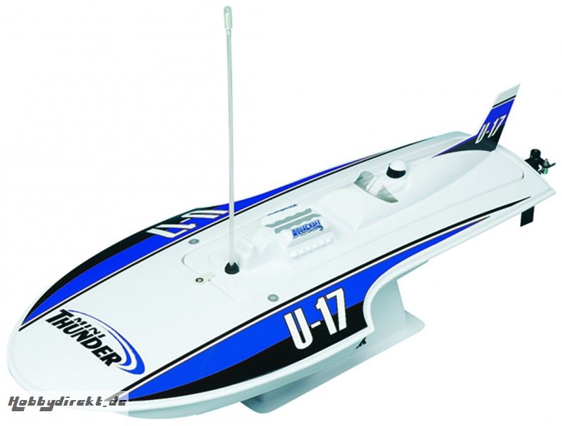 AquaCraft Mini Thunder Hydro Rennboot 2.4 RTR Blau AQUB46BB