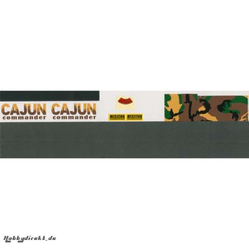 AquaCraft Dekorbogen Cajun Commander AQUB6334