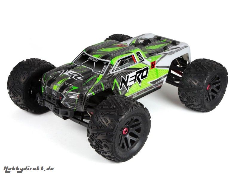 ARRMA NERO 6S 4WD BLX Monster Truck RTR, grün AR106009