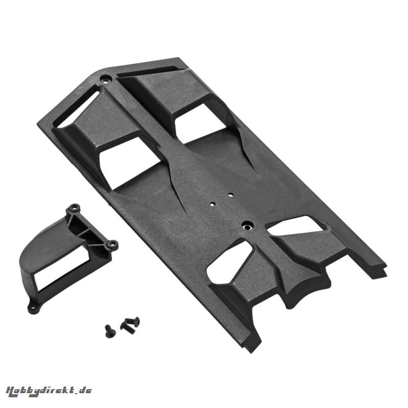 Skid Plate Set High Airflow mitte NERO AR320346