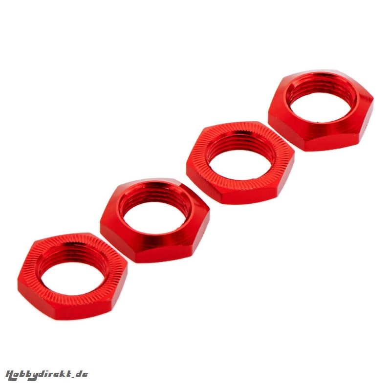 Radmutter 17mm, Alu, rot (4) NERO AR330360