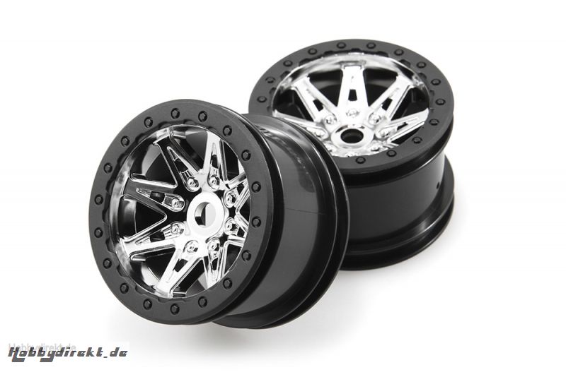 2.2 Felge Raceline Renegade 41mm schwarz-chrom AX08137