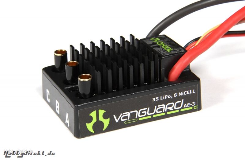 AE-3 Vanguard ESC 2/3S, brushless/brushed, AX24260