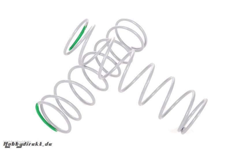 10mm Dämpferfeder 14x54mm, grün, medium (2) 3.85 AX30228