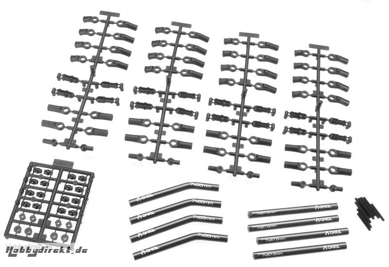 WRAITH Link Set, Alu, grau AX30797