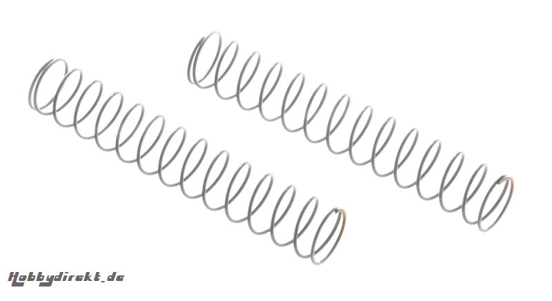 10mm Dämpferfeder 14x90mm, orange 1.14 lbs/in (2) AX31155