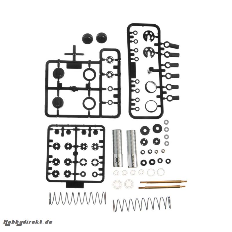 10mm Icon Dämpfer Set 72-103mm, Alu (2) AX31171