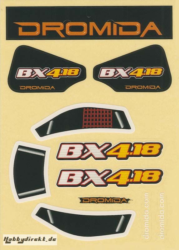 Decal Set BX4.18 DIDC1041