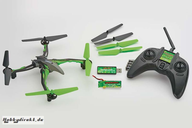 Ominus UAV Quadcopter RTF Grün DIDE01GG