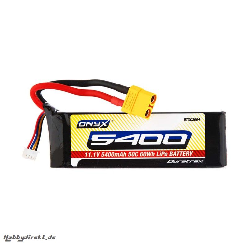 LiPo 11.1V 5400mAh XT90-Stecker 50C 3S Soft DTXC2004