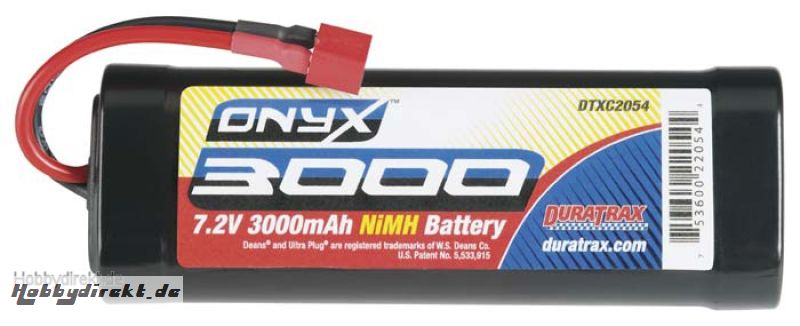 NiMH 7.2V 3000mAh Star/T-Stecker 6Z. Stick DTXC2054