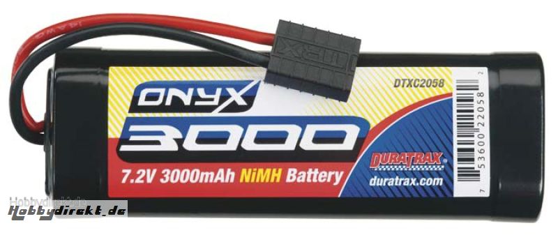 Onyx NiMH 7,2V 3000mAh 6C Stick Traxxas® Hobbico DTXC2058