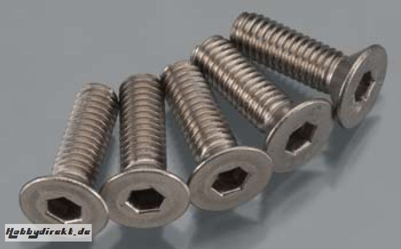 Titanium Senkkopfschraube M3x10 (5) DTXQ0611