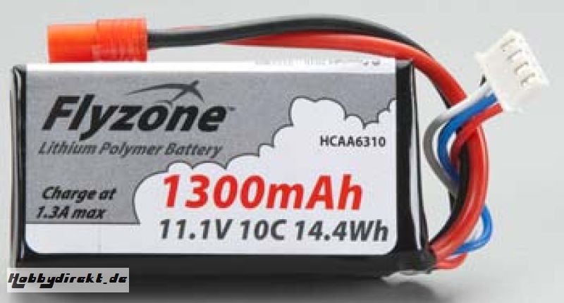 LiPo Battery 3S 11.1V 13 FLZA6052