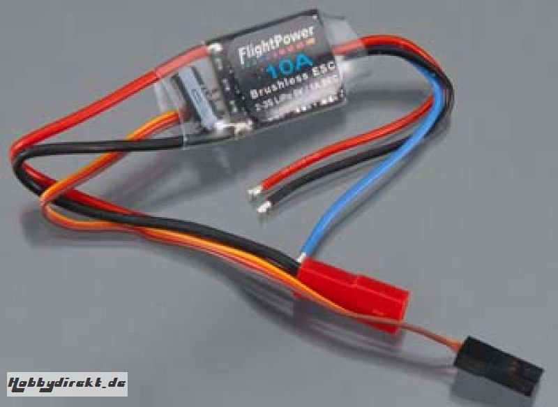 FlightPower 10amp Brushless E Revell RC Pro Hobbico FPWM0210