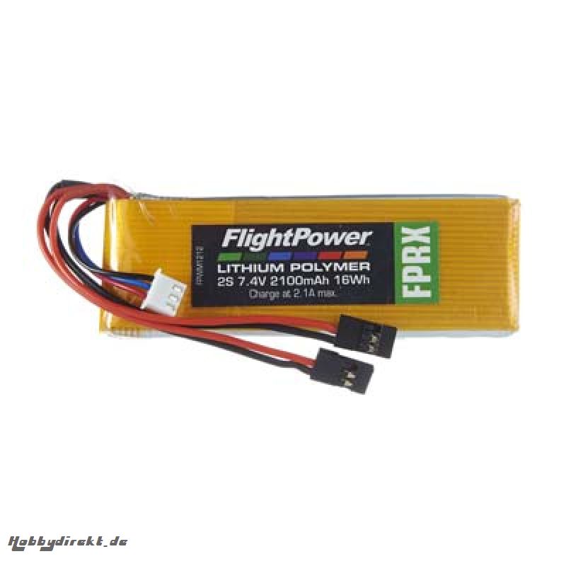 FPRX Rx 7,4 V 2100 mAh 2x JR FPWM1212