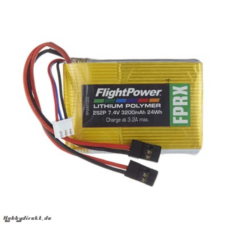 FPRX Rx 7,4 V 3200 mAh 2x JR FPWM1322