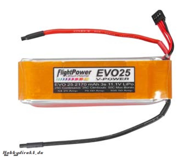 FlightPower EVO25 LiPo 2170mA Revell RC Pro Hobbico FPWP0327