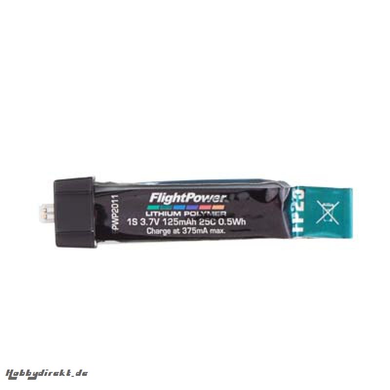 LiPo FP25 3,7 V, 125 mAh FPWP2011