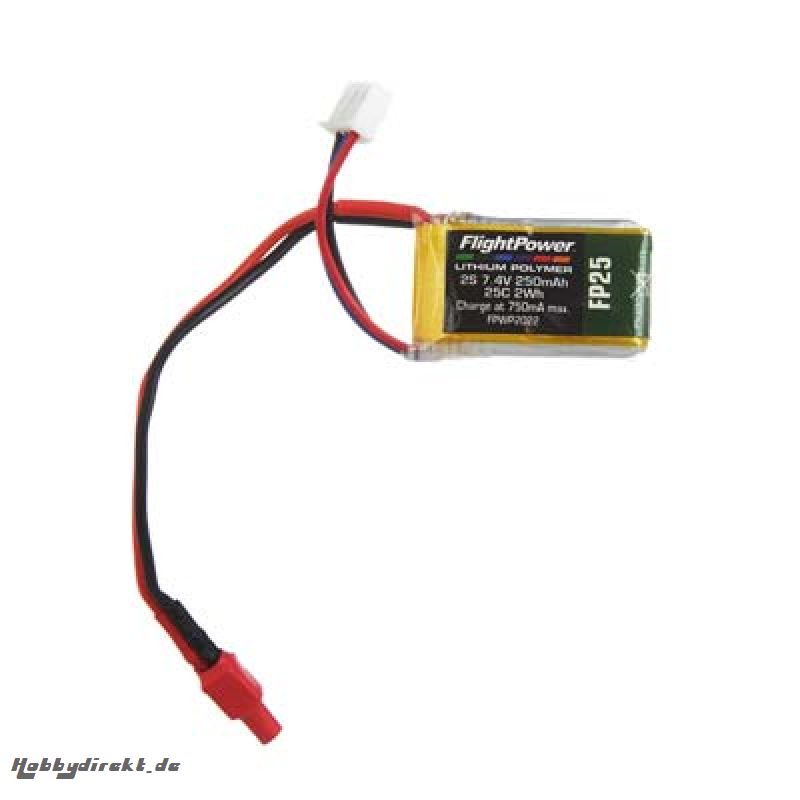 LiPo FP25 7,4 V, 250mAh FPWP2022