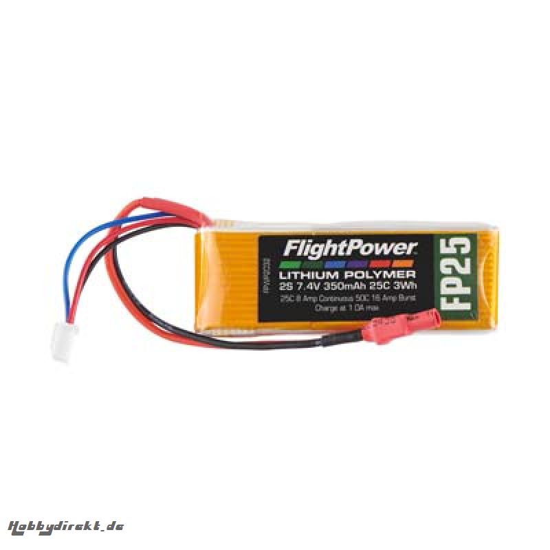 LiPo FP25 7,4 V, 350mAh FPWP2032