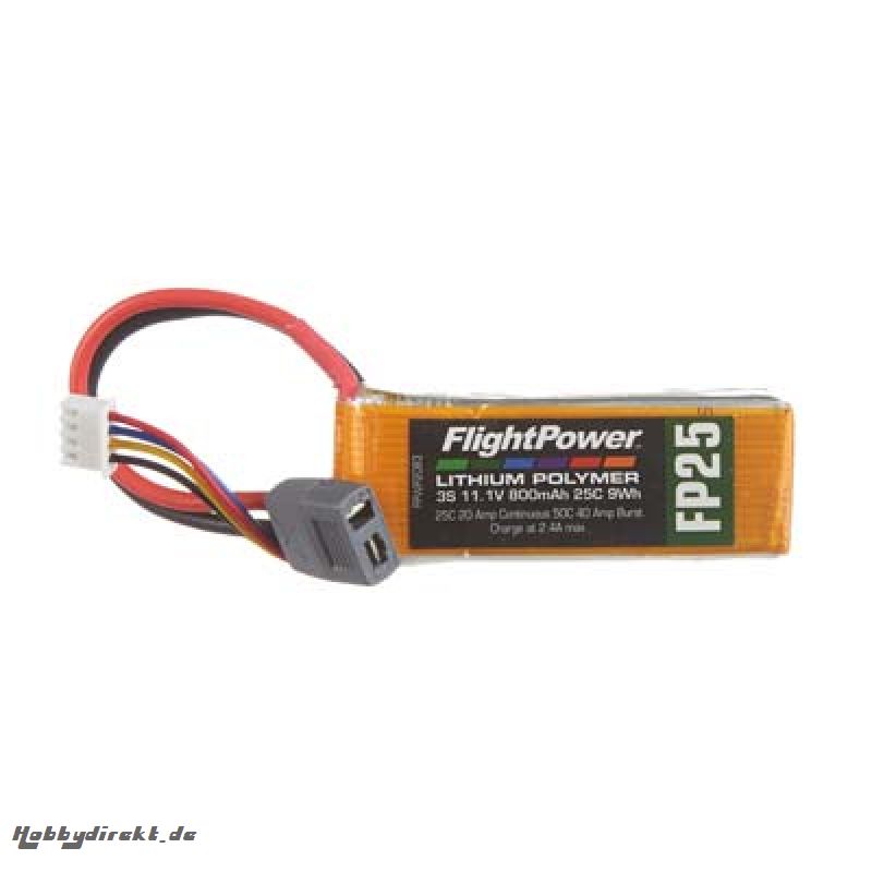 LiPo FP25 11,1 V, 800mAh FPWP2083